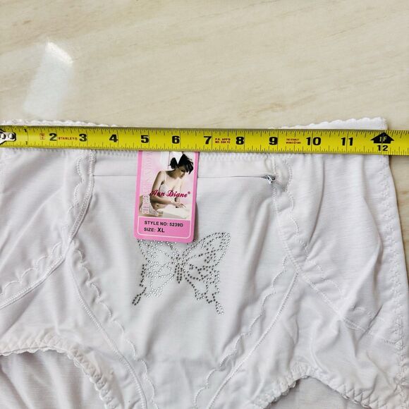 Lot of Ann Diane Women’s High Waist Cotton Briefs XL w/Hidden Pocket 4 Colors - Picture 11 of 16